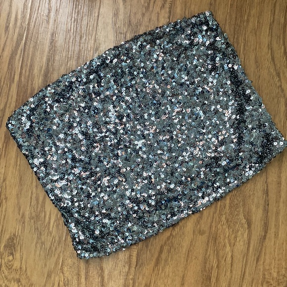 New Free People Sequin Tube Top #14 - Picture 2 of 4
